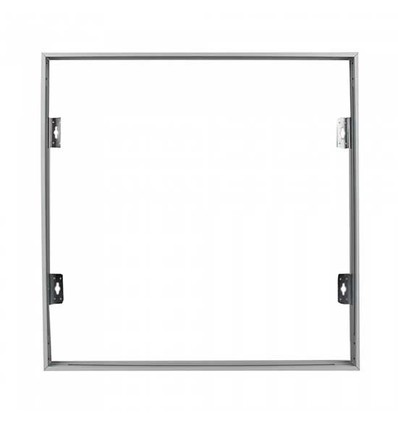 Ramme til 60x60 LED panel - Hurtig samlesett, hvit kant