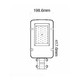 V-Tac 50W LED gatelys - Samsung LED chip, IP65, 120lm/w