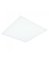 40W Smart Home LED-panel - 60x60, Tuya/Smart Life, fungerer med Google Home, Alexa og smarttelefoner, hvit kant