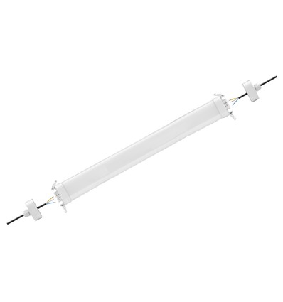 120cm 40W LED-armatur, gjennomgangskoblet - IP65, Easy connect