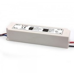 12V RGB V-Tac 30W strømforsyning - 12V DC, IP67 vanntett