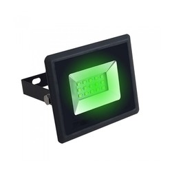  V-Tac 10W LED lyskaster - Arbeidslampe, grønn, utendørs
