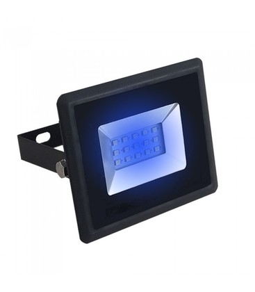 V-Tac 10W LED lyskaster - Arbeidslampe, blå, utendørs