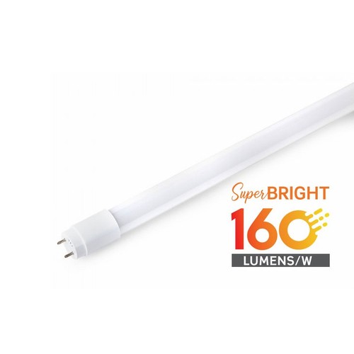 V-Tac T8-Performer120 Evo - 160lm/W, 12W LED rør, 120 cm