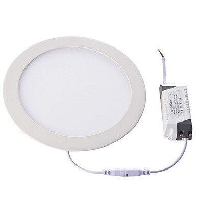 LEDlife 11W LED panel downlight - Hull: Ø18 cm, Mål: Ø20 cm, 230V