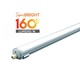 V-Tac vanntett 32W komplett LED armatur - 150 cm, 160 lm/W, gjennomgangskobling, IP65, 230V