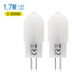 Outlet: LED G4 1.7W 3000K Melkehvit, Dobbeltpakke - 02