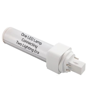 LEDlife G24Q-SMART7 7W LED pære - HF Ballast kompatibel, DALI dimbar, 180°, Erstat 18W
