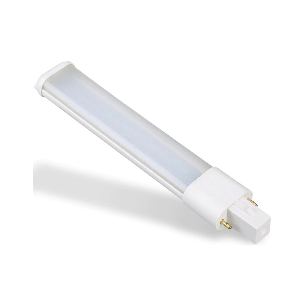 G23-SMART6 6W LED pære - Ballast kompatibel, 180°, Erstat 11W, 6W - Dimbar : Ikke dimbar, Kulør : Varm