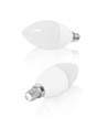 Outlet: Aigostar LED A5 C37 7W, E14 sokkel - 3000K, Sett med 5 stykker