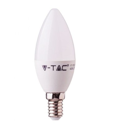 V-Tac 3W LED Sterinlys pære - B35, E14, 230V