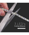 V-Tac 4,8W/m LED strip - 5m, IP20, 30 LED per meter