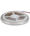 5m 4,2W/m sprutsikker LED-strip - 12V DC, IP65, 60 LED pr. meter