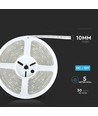 V-Tac 4,8W/m RGB sprutsikker LED strip - 5m, 30 LED per meter