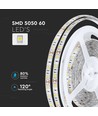 V-Tac 10,8W/m sprutsikker LED strip - 5m, 60 LED per meter