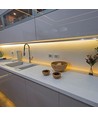 5m 11W/m sprutsikker LED-stripe - 12V DC, IP65, 60 LED per meter