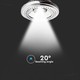 Restsalg: V-Tac LED spot - 15W, varm hvit, 12V, G53 AR111