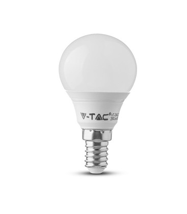 V-Tac 4W LED pære - P45, E14