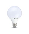 V-Tac 10W LED globepære - Ø9,5 cm, E27