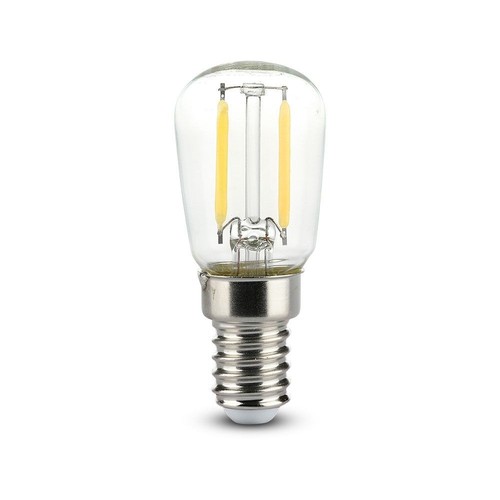 E14 2W LED kjøleskappære - ST26, filament