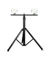 V-Tac stativ for flomlys - Tripod, sort, sammenleggbar