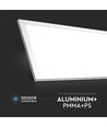 V-Tac 120x30 LED panel - 29W, hvit kant