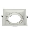 V-Tac downlight - Hvit, 17,5 x 17,5 cm, G53 AR111