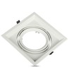 V-Tac downlight - Hvit, 17,5 x 17,5 cm, G53 AR111