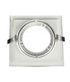 V-Tac downlight - Hvit, 17,5 x 17,5 cm, G53 AR111