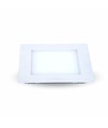 V-Tac 15W LED panel downlight - Hull: 14 x 14 cm, Mål: 16 x 16 cm, uten driver