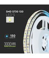 5m 20W/m LED-strip RA95 - 12V DC, IP20, høy lumen, 120 LED per meter