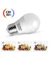 Outlet: LED A5 G45 - Stor Spredning - E27 7W - 3000K