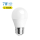 Outlet: LED A5 G45 - Stor Spredning - E27 7W - 3000K