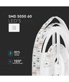 V-Tac 10,8W/m RGB LED strip - 5m, 60 LED per meter!