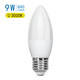 Outlet: Aigostar LED A5 C37 9W, E27 sokkel - 3000K