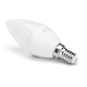 Outlet: Aigostar LED-lampe, A5 C37 - 9W, E14 sokkel, 3000K, Varmt Hvitt Lys, Sett med 5 stykker