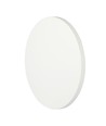 Outlet: 6W LED vegglampe - IP65 utendørs, rund, hvit, indirekte, inkl. lyskilde
