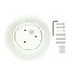 Outlet: V-Tac 6W LED hvit vegglampe - Rund, indirekte, IP65 utendørs, 230V, inkl. lyskilde