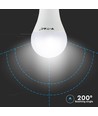 V-Tac 6W RGB LED pære - Med RF fjernkontroll, E27