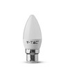 Outlet: V-Tac 6W LED stearinlyspære - 6W, B22