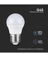 V-Tac 4,5W LED kronepære - Samsung LED chip, G45, E27