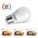 Outlet: LED A5 G45 - Stor spredning - E27, 9W, 3000K