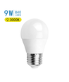 Outlet: LED A5 G45 - Stor spredning - E27, 9W, 3000K