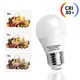 Outlet: LED A5 G45 - Stor spredning - E27, 9W, 3000K