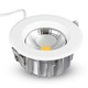 Outlet: V-Tac 10W LED downlight - Hull: Ø12 cm, Mål: Ø13,5 cm, 230V