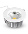 Outlet: V-Tac 10W LED downlight - Hull: Ø12 cm, Mål: Ø13,5 cm, 230V