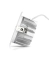 Outlet: V-Tac 10W LED downlight - Hull: Ø12 cm, Mål: Ø13,5 cm, 230V