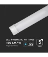 V-Tac 50W komplett LED armatur - Cree LED chip, 150 cm, 230V