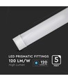 V-Tac 50W slim LED armatur - Samsung LED chip, 150 cm, 230V