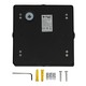 Restsalg: V-Tac 4W LED svart vegglampe - Firkantet, IP65 utendørs, 230V, inkl. lyskilde